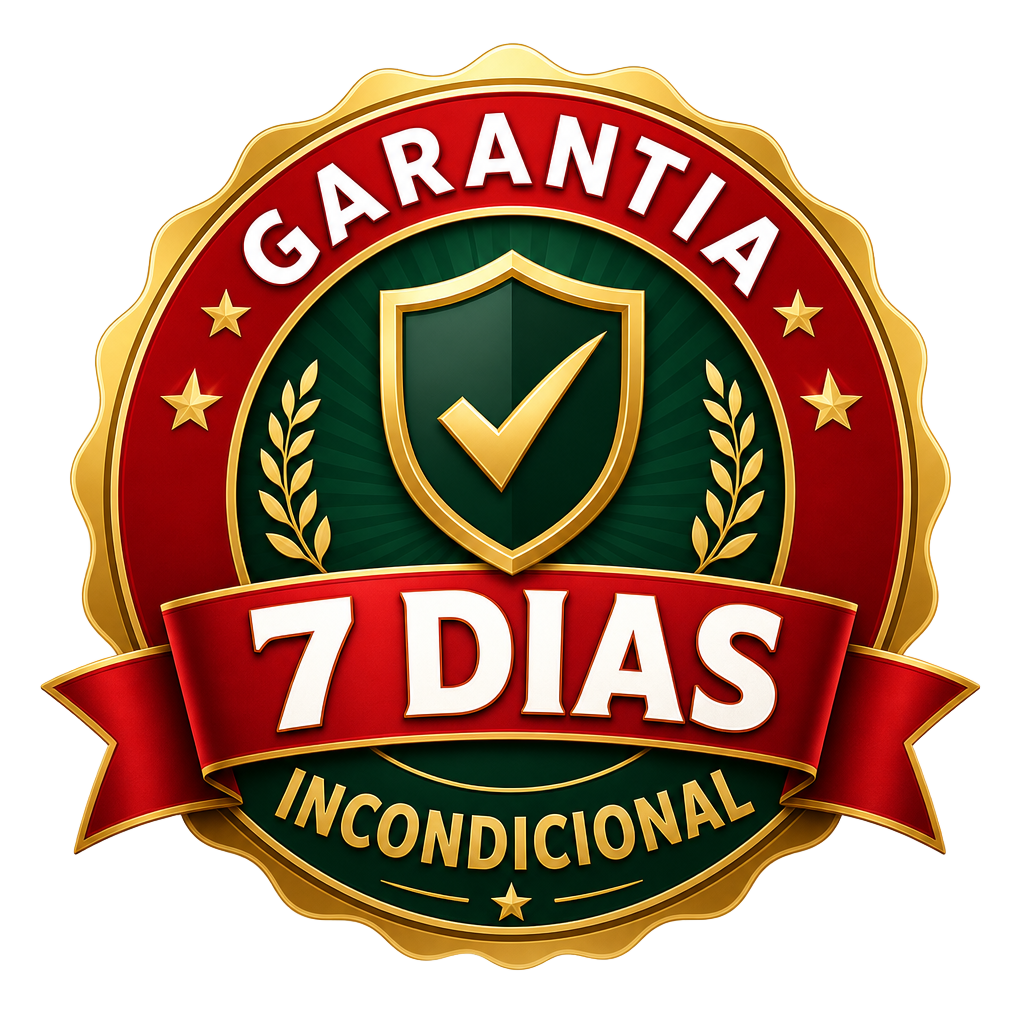 Selo de garantia incondicional de 7 dias